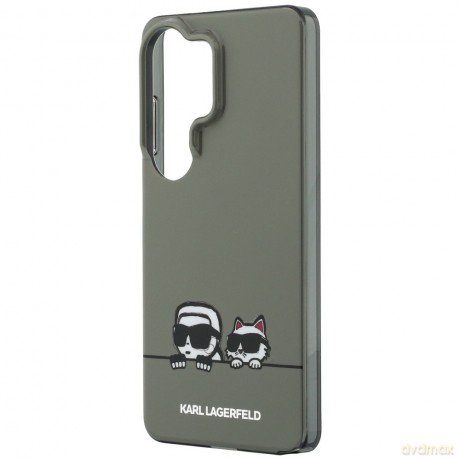 Karl Lagerfeld nakładka IML Peekaboo Karl&Choupette MagSafe do Samsung Galaxy S26 Ultra czarna