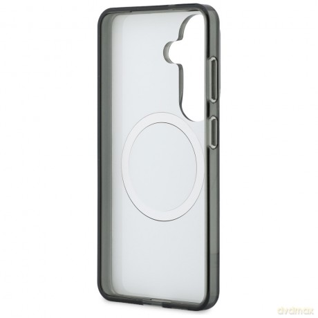 Karl Lagerfeld nakładka IML Repeated Choupette MagSafe do Samsung Galaxy S26 czarna