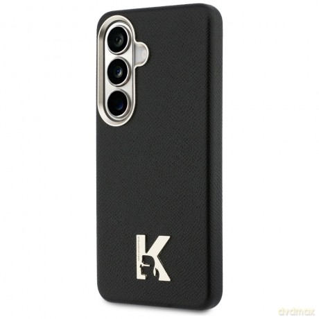 Karl Lagerfeld nakładka K Metal Logo MagSafe do Samsung Galaxy S26 czarna