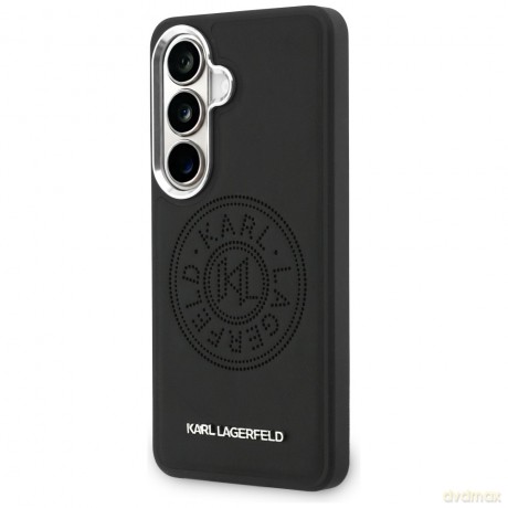 Karl Lagerfeld nakładka Perforated KL MagSafe do Samsung Galaxy S26 czarna