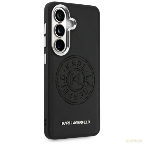 Karl Lagerfeld nakładka Perforated KL MagSafe do Samsung Galaxy S26 Plus czarna