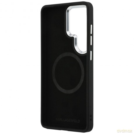 Karl Lagerfeld nakładka Perforated KL MagSafe do Samsung Galaxy S26 Ultra brązowa