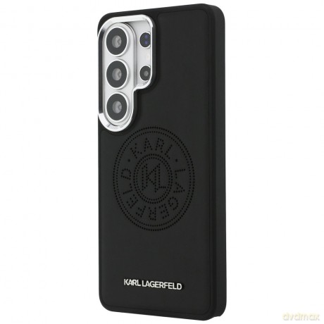 Karl Lagerfeld nakładka Perforated KL MagSafe do Samsung Galaxy S26 Ultra czarna