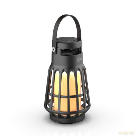 Lampa Kempingowa T-Phox 2w1 Z Wbudowanym Głosnikiem Black