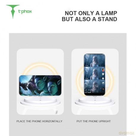 Lampka Nocna T-Phox Z Ładowarką Sl-603 15w White