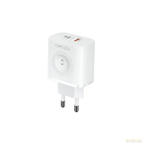 Ładowarka sieciowa T-PHOX T-PP20 GAN Apple Watch 3w1 WHITE