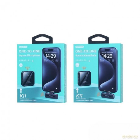 Mikrofon Remax K11 Na Klipsie Usb-C Black