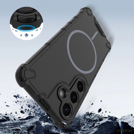 Nakładka Defender 2in1 Mag do Samsung Galaxy S24 czarna