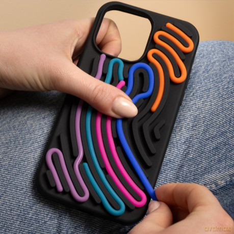 Nakładka DIY Snake do iPhone 11 czarna