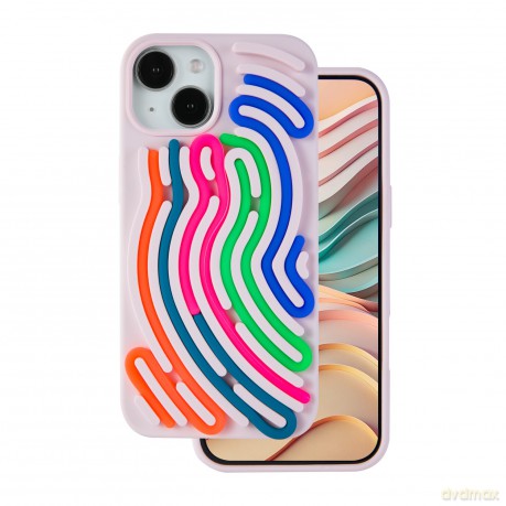 Nakładka DIY Snake do iPhone 11 różowa