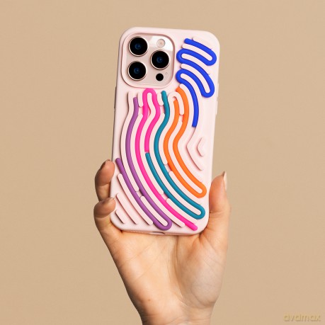 Nakładka DIY Snake do iPhone 11 różowa