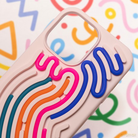 Nakładka DIY Snake do iPhone 11 różowa