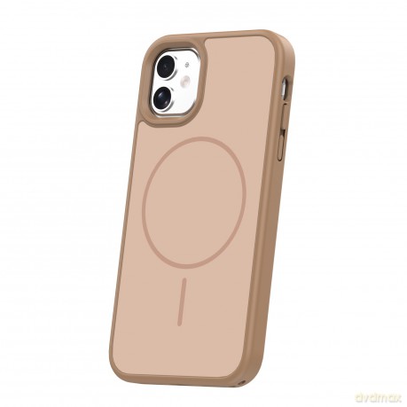 Nakładka Frame Thin Mag do iPhone 11 brązowa