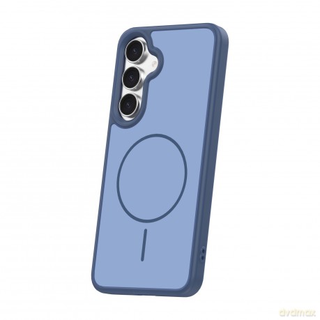Nakładka Frame Thin Mag do Samsung Galaxy S25 FE ciemnoniebieska