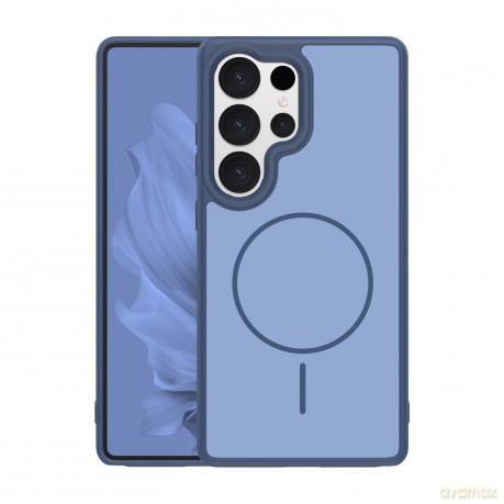 Nakładka Frame Thin Mag do Samsung Galaxy S25 Ultra ciemnoniebieska