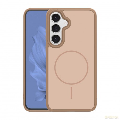 Nakładka Frame Thin Mag do Samsung Galaxy S26 Plus brązowa