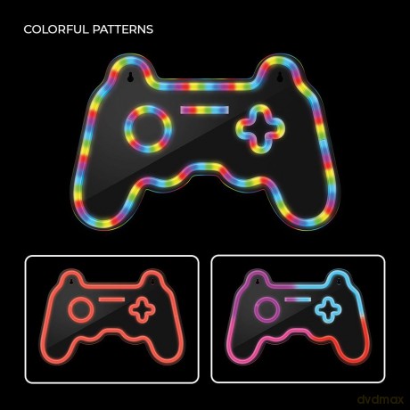 Neon LED RGB GAMEPAD FLRNE04 + pilot Forever Light