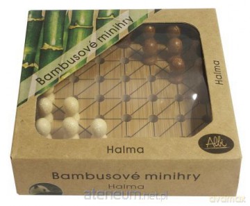 Bambusowe mini gry Halma MIX  [GRA]