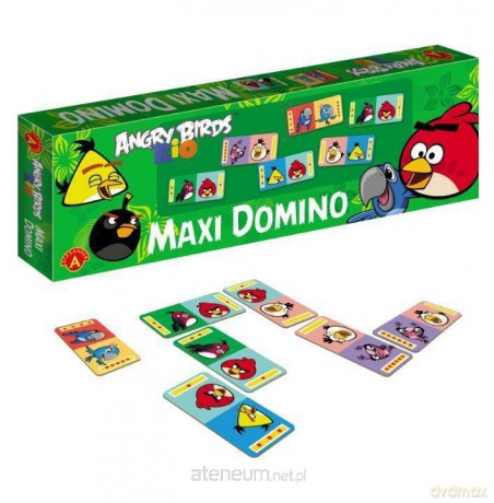 Domino maxi. Angry Birds Rio [GRA]