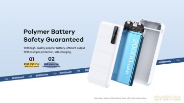 POWERBANK REMAX NOAH SERIES 20000mAh RPP-316 PD 20W+ QC 22,5W BLUE