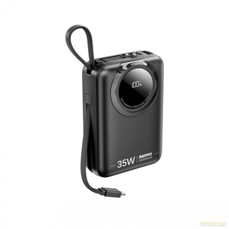 POWERBANK REMAX SCUBA SERIES 20000mAh RPP-73 35W WITH CABLES BLACK