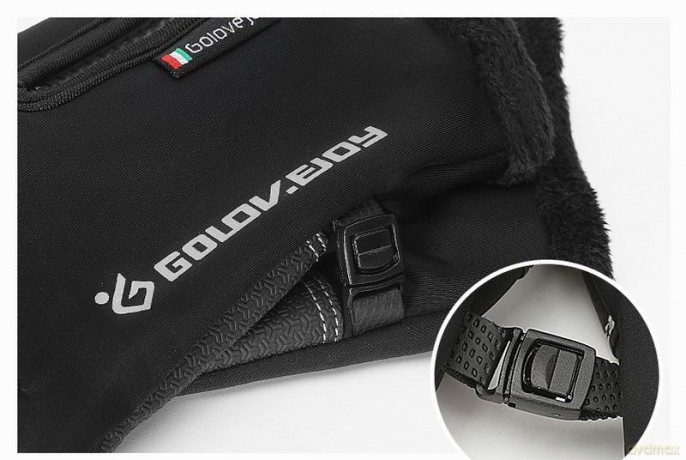 Rękawiczki Zimowe Sport Do Smartphone L Ocieplane Black