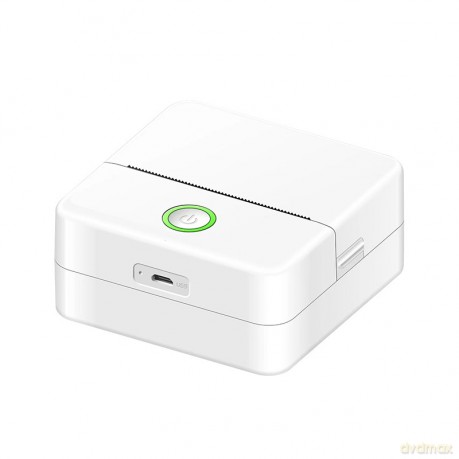 Setty Mini drukarka termiczna bluetooth DT1-0 biała