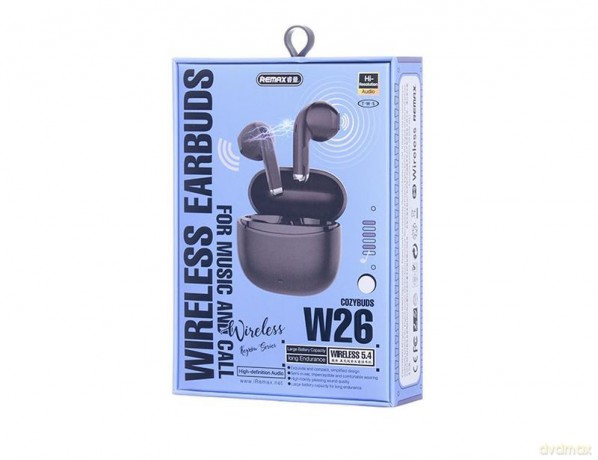 Słuchawki Bluetooth REMAX TWS W26 BLACK