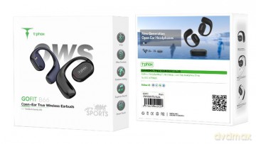 SŁUCHAWKI T-PHOX TWS B66 Bluetooth BLACK