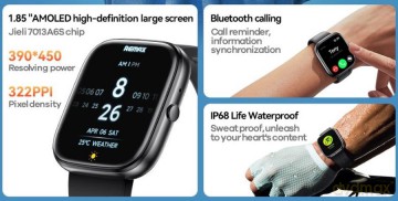 Smartwatch Remax Watch25 Black