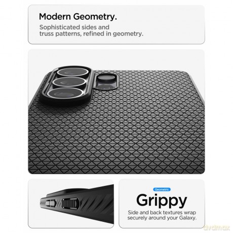 Spigen nakładka Liquid Air do Samsung Galaxy S26 Ultra matowa szara