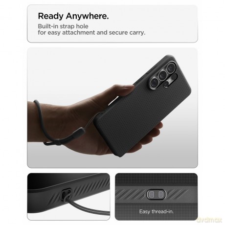 Spigen nakładka Liquid Air do Samsung Galaxy S26 Ultra matowa szara