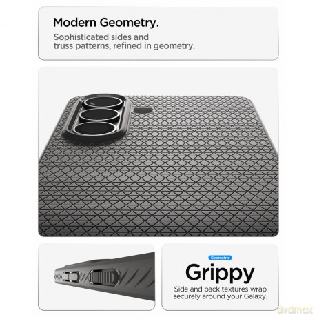 Spigen nakładka Liquid Air do Samsung Galaxy S26+ marmurowa szara