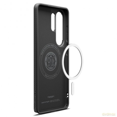 Spigen nakładka Liquid Air Mag Magsafe do Samsung Galaxy S26 Ultra matowa czarna