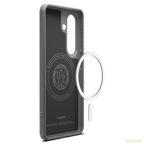 Spigen nakładka Liquid Air Mag Magsafe do Samsung Galaxy S26+ marmurowa szara