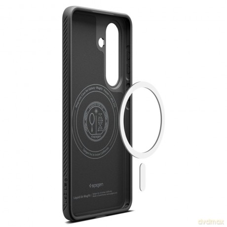 Spigen nakładka Liquid Air Mag Magsafe do Samsung Galaxy S26+ matowa czarna