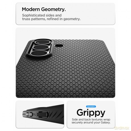 Spigen nakładka Liquid Air Mag Magsafe do Samsung Galaxy S26+ matowa czarna
