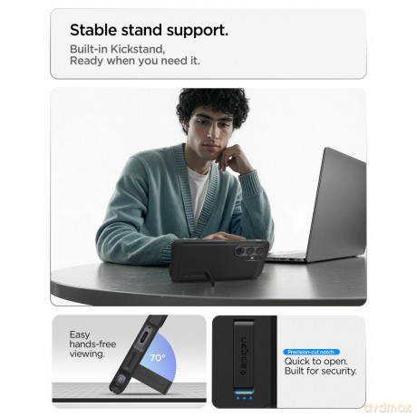 Spigen nakładka Tough Armor Mag Magsafe do Samsung Galaxy S26 Ultra czarna