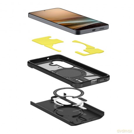 Spigen nakładka Tough Armor Mag Magsafe do Samsung Galaxy S26+ czarna