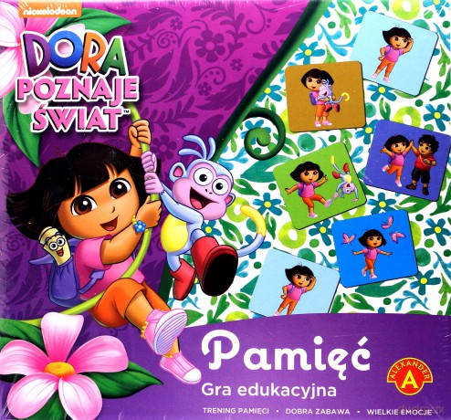 Pamięć. Dora poznaje świat [GRA]