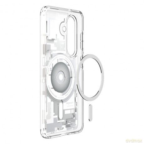 Spigen nakładka Ultra Hybrid Mag Magsafe do Samsung Galaxy S26 Zero One Biała