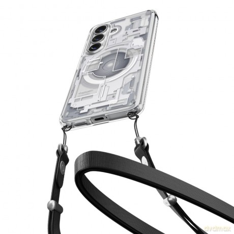Spigen nakładka Ultra Hybrid Mag Magsafe do Samsung Galaxy S26 Zero One Biała