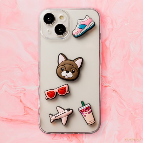 Sticker 3D Pink zestaw 5 szt