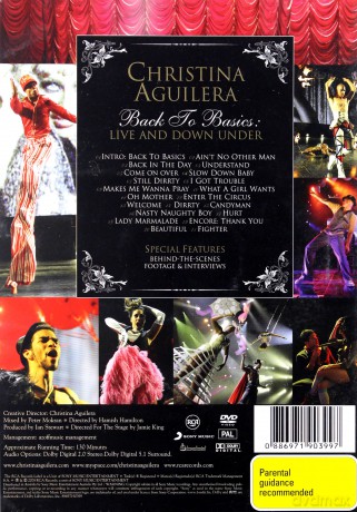 Christina Aguilera: Back To Basics: Live And Down Under [DVD]