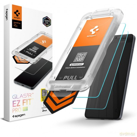 Szkło Hartowane Spigen Glas.Tr Ez Fit Pro" HD 2-Pack do Samsung Galaxy S26 clear"