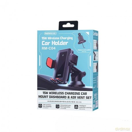 Uchwyt samochodowy REMAX RM-C04 15W BLACK