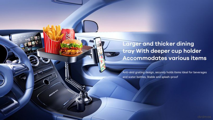 Uchwyt samochodowy REMAX RM-C48 Z UCHWYTEM NA KUBEK CUP HOLDER BLACK