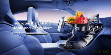 Uchwyt samochodowy REMAX RM-C48 Z UCHWYTEM NA KUBEK CUP HOLDER BLACK