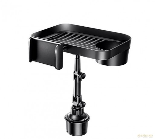 Uchwyt samochodowy REMAX RM-C48 Z UCHWYTEM NA KUBEK CUP HOLDER BLACK