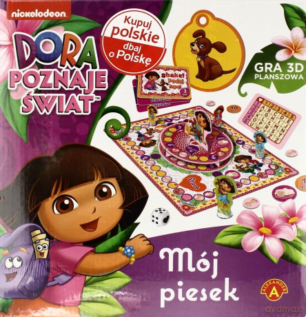 Mój piesek - Dora poznaje świat 3D [GRA]